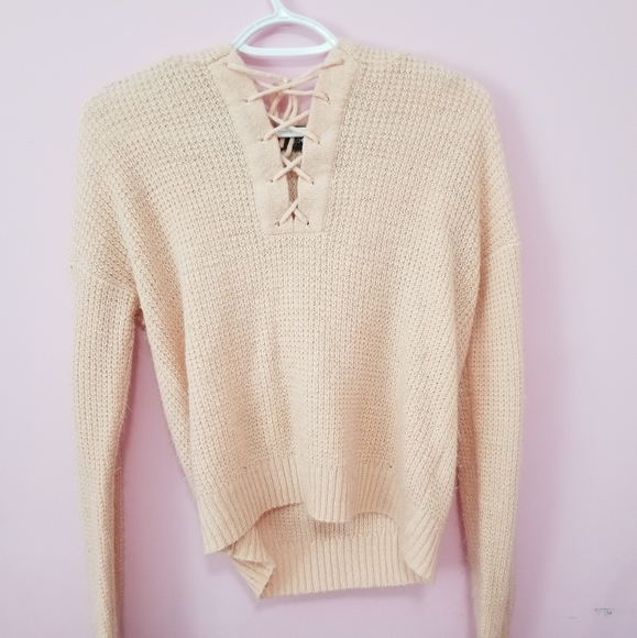 knit pink sweater - Picture 1 of 3